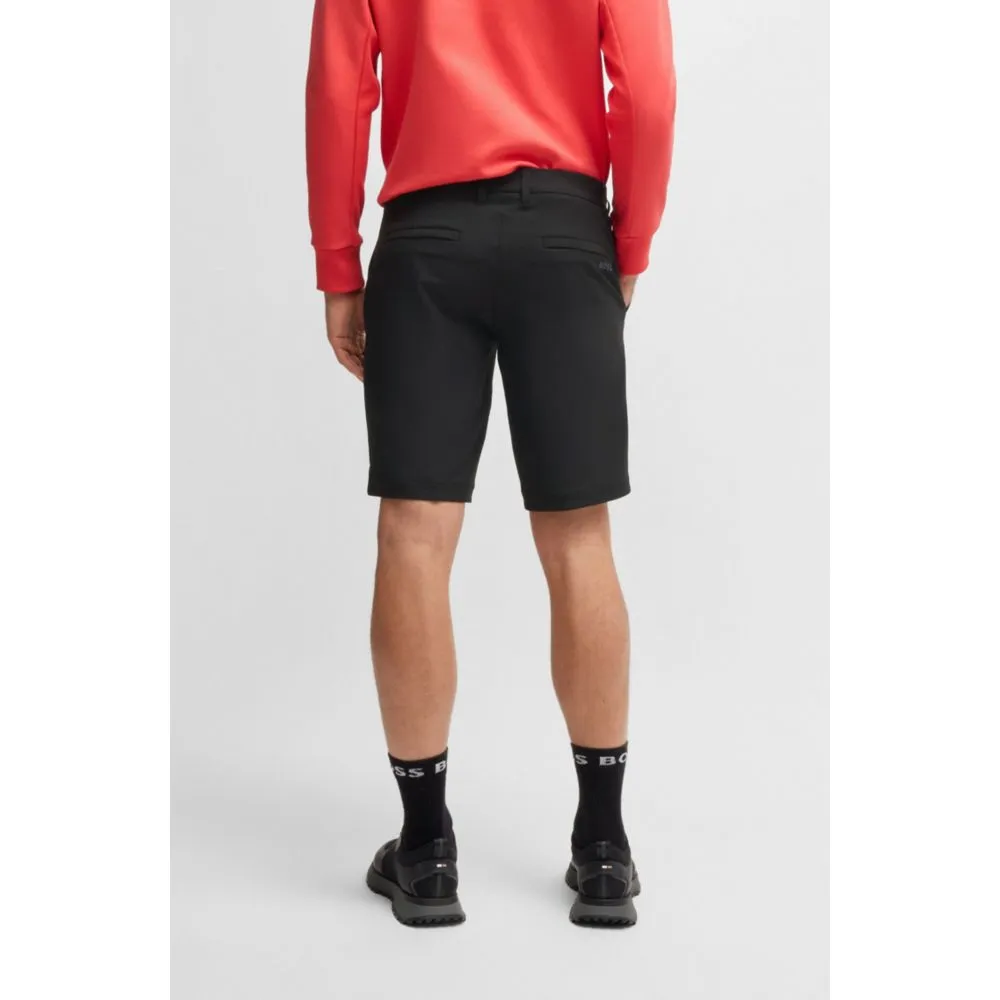 Slim-fit shorts in water-repellent stretch fabric