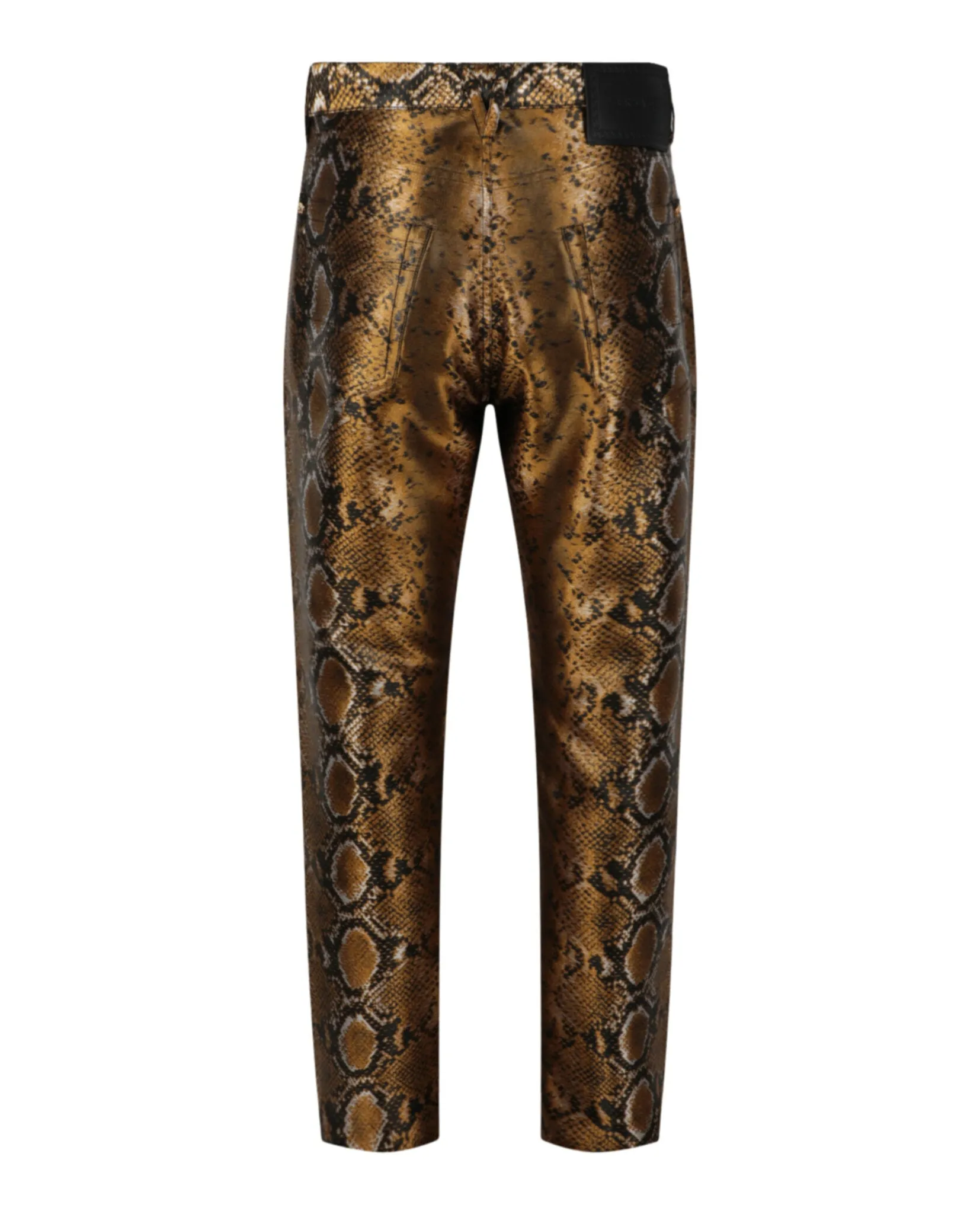 Snakeskin Print Pants