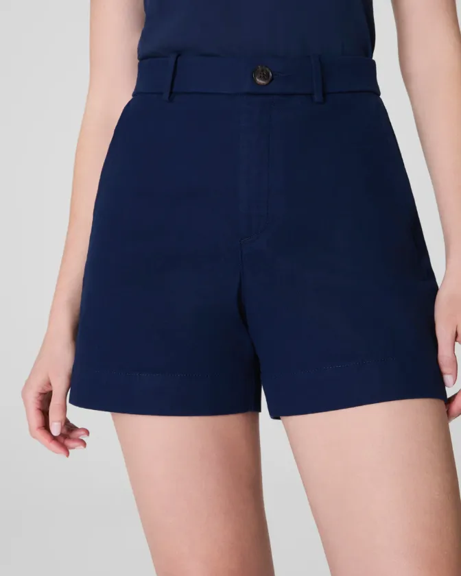 SPANX Stretch Twill Shorts 5"