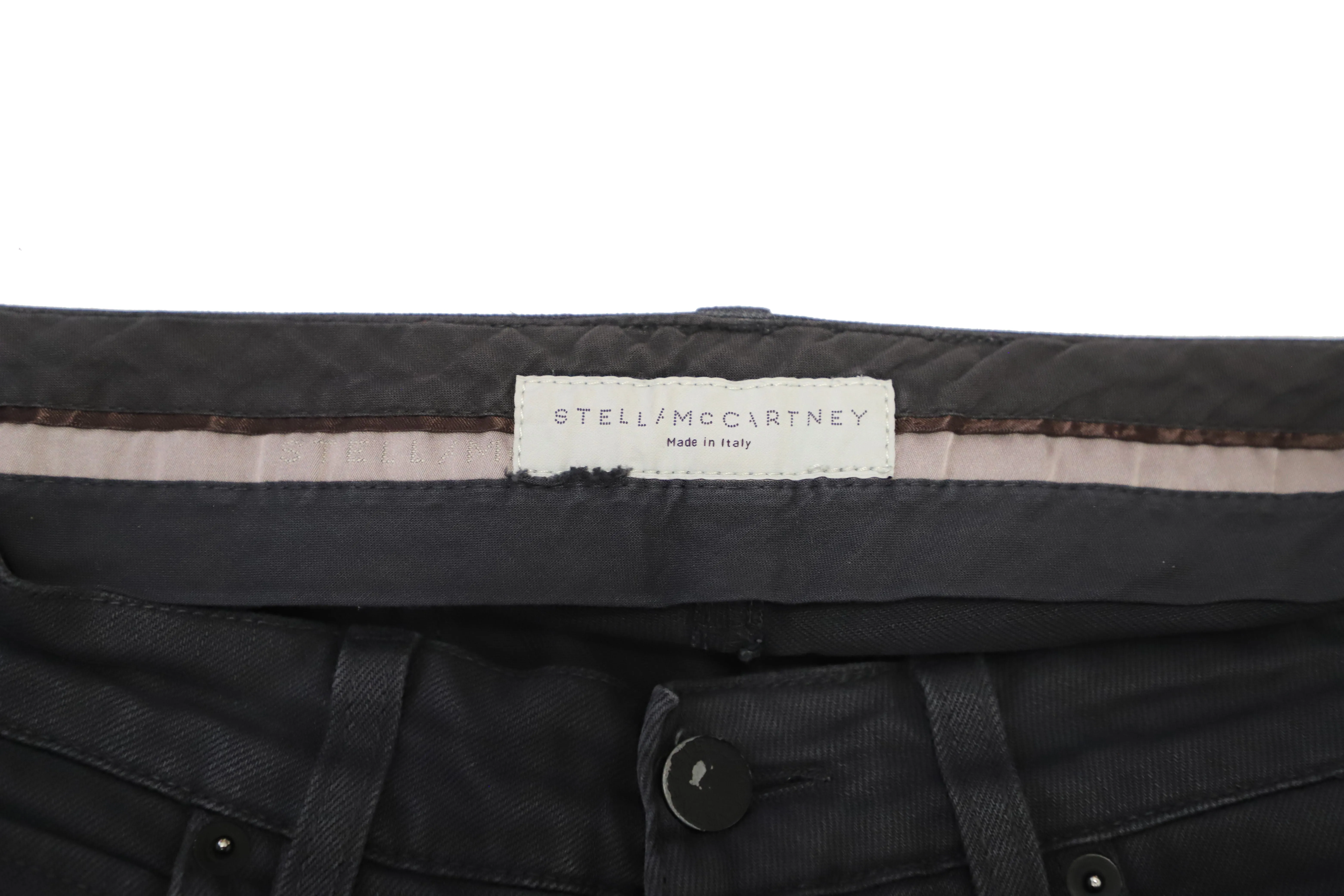 Stella McCartney Denim Jeans in Dark Grey Cotton