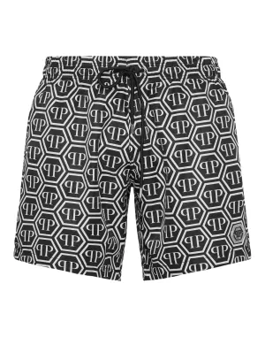 Swim Boxer Monogram