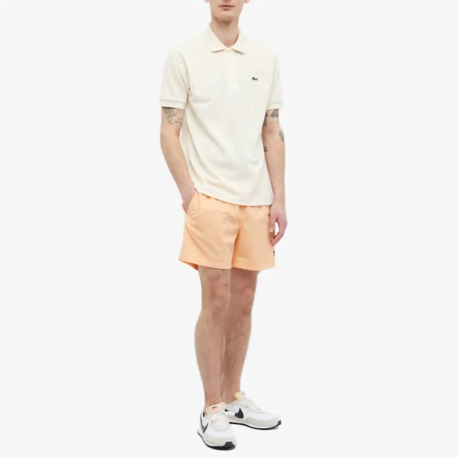 Swim Trunks In Coral