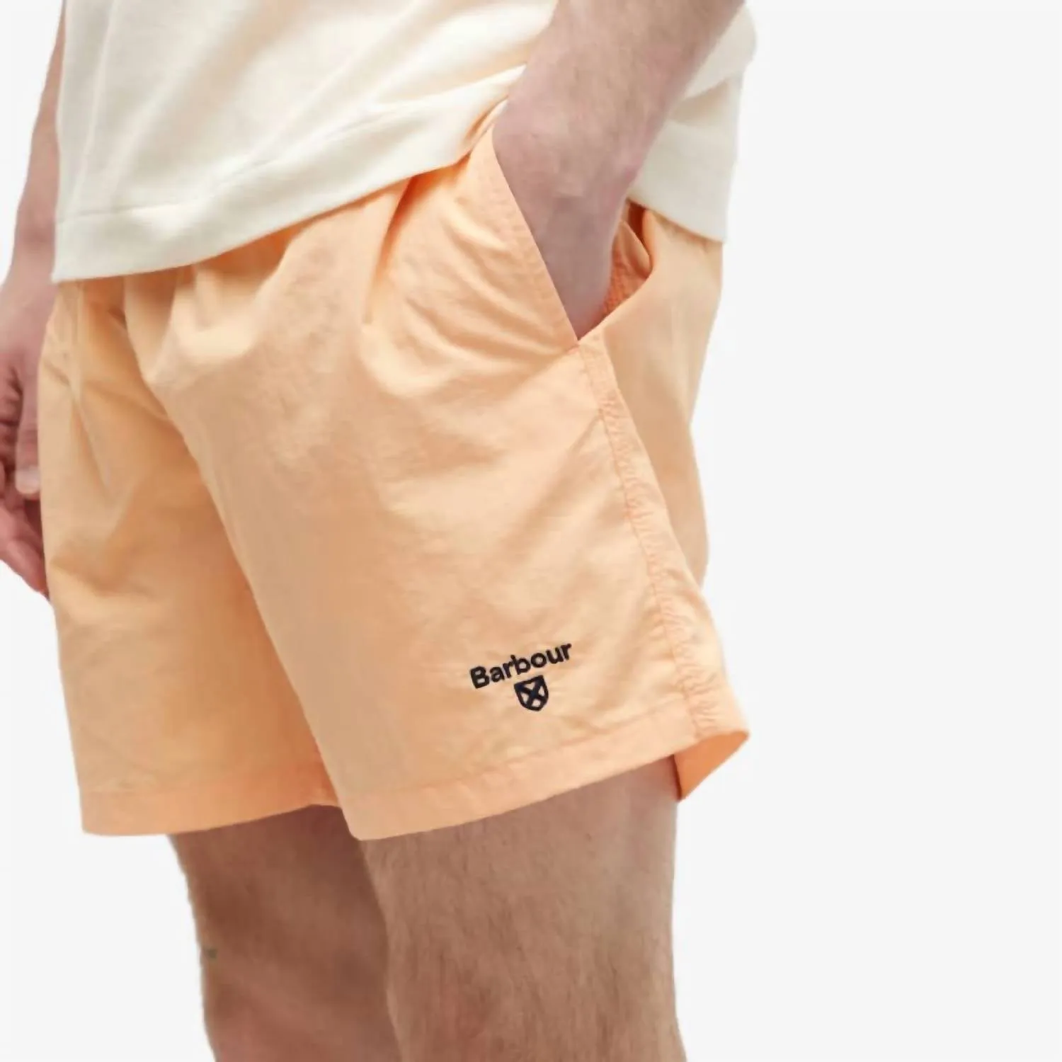 Swim Trunks In Coral