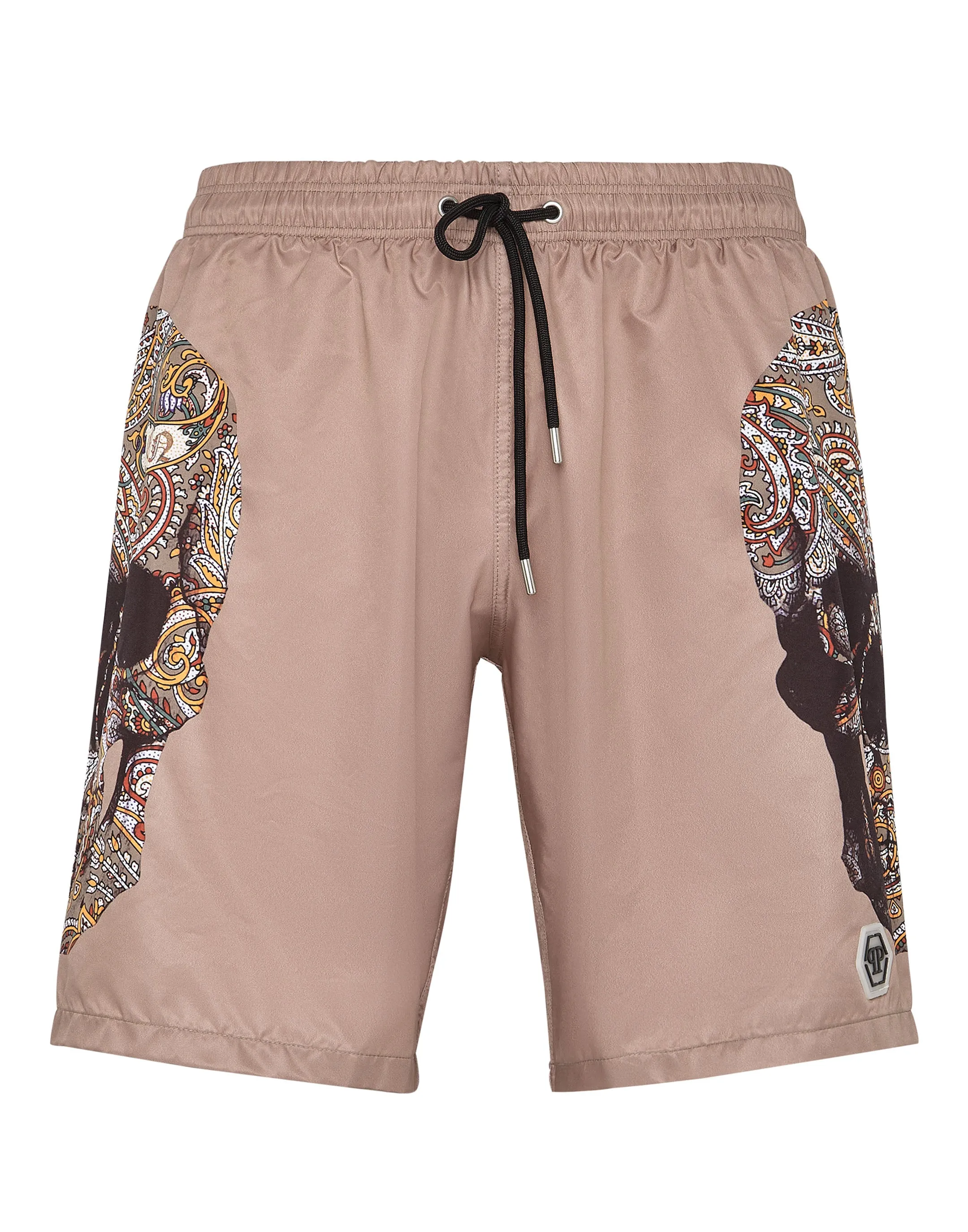 Swimwear Boxer Paisley Skull