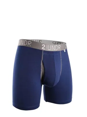 Swing Shift Boxer Briefs In Navy/grey