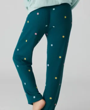 Take It Easy Pant In Teal