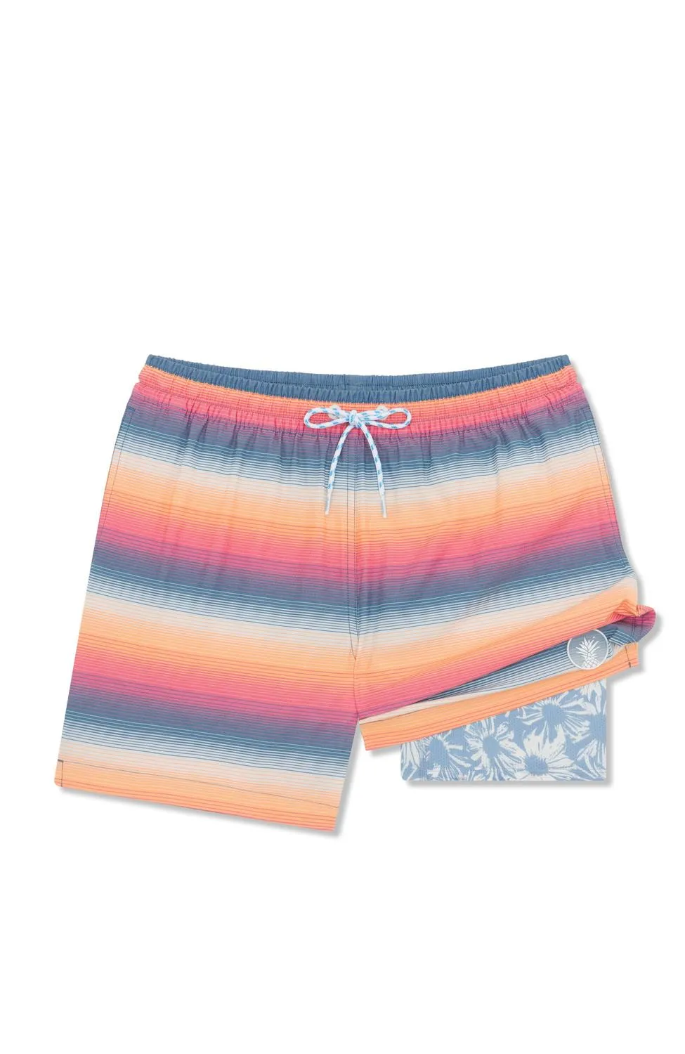 The Malibu Sunset 5.5" Lined Trunk In Bright Pink
