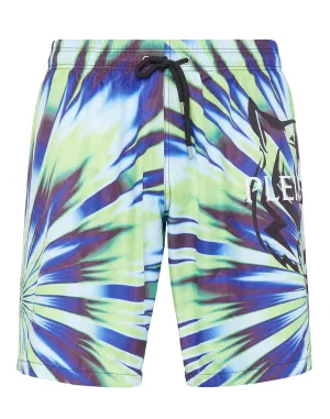 Tie-Dye Swim-Trunks Tiger