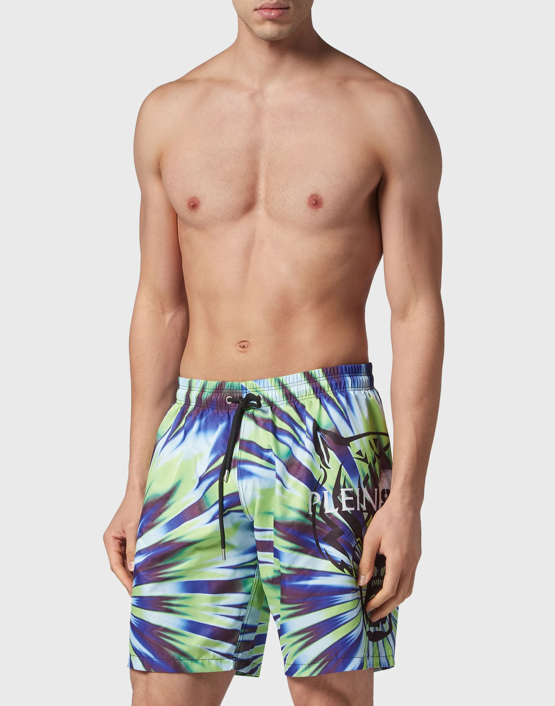 Tie-Dye Swim-Trunks Tiger