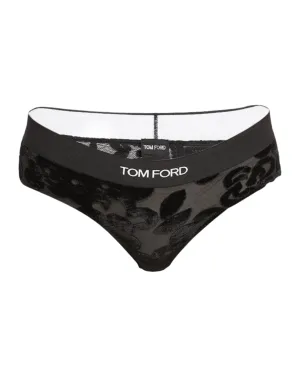 Tom Ford Womens Underwear In Black Floral