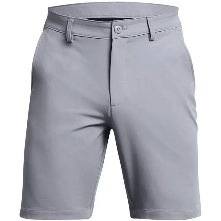 Under Armour Golf Tech Chino Shorts Men's 38 Pitch Gray Slash Pockets ERK694