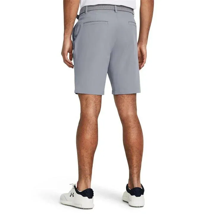 Under Armour Golf Tech Chino Shorts Men's 38 Pitch Gray Slash Pockets ERK694