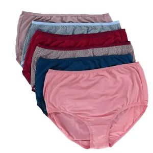 Women's Microfiber Brief Underwear (6 Pack)