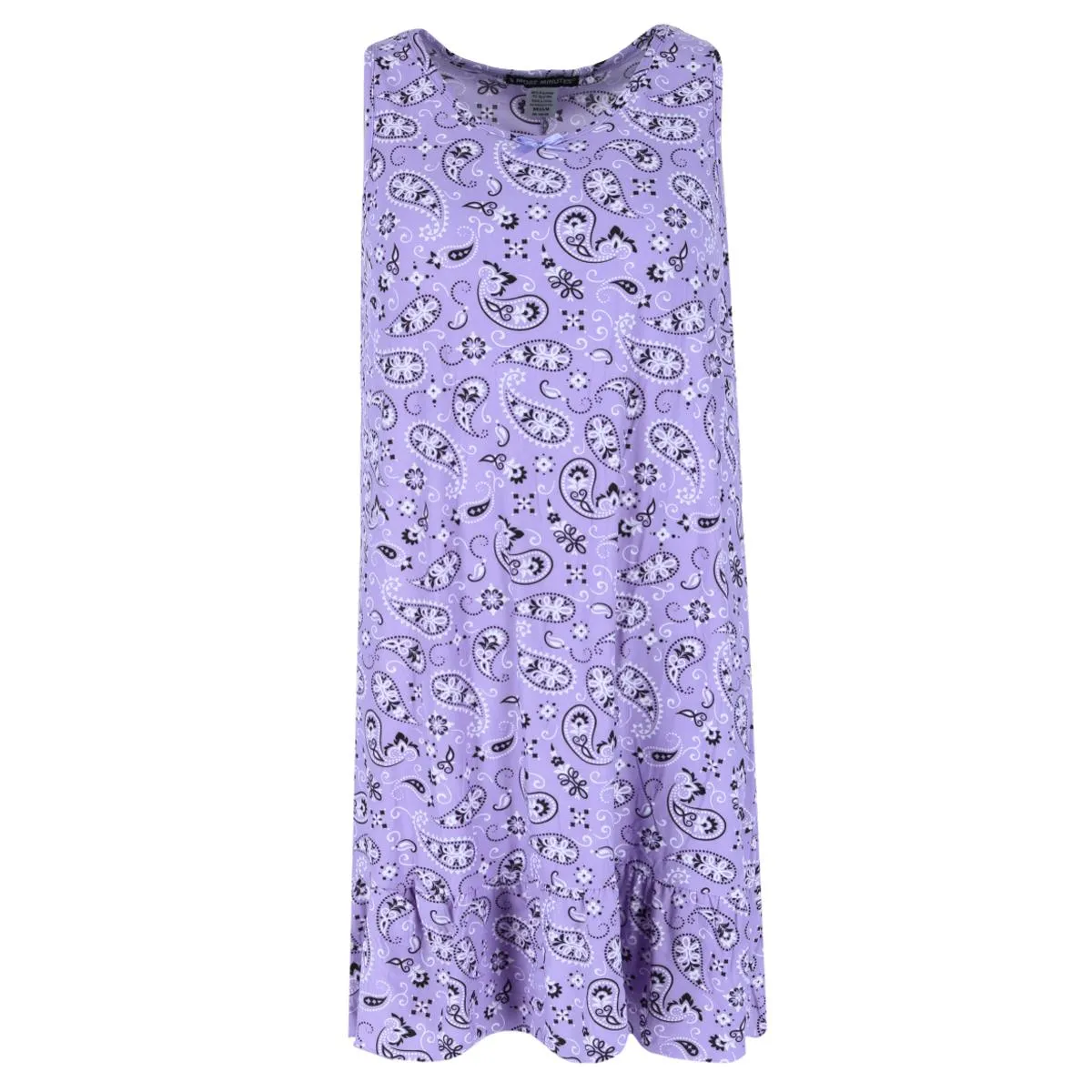 Women's Paisley Sleeveless Sleep Gown