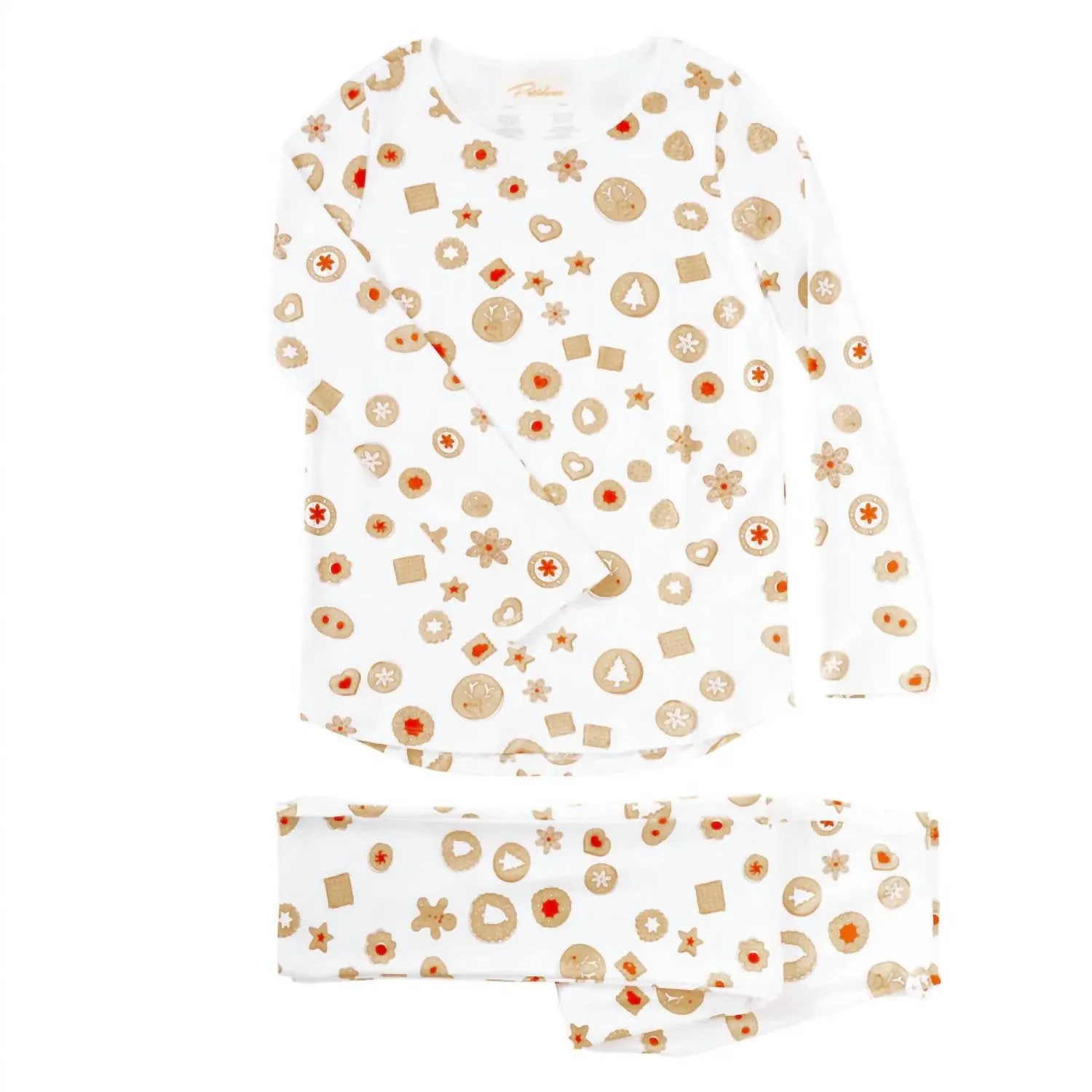 Women's Pima Cotton Pajamas In Christmas Cookies
