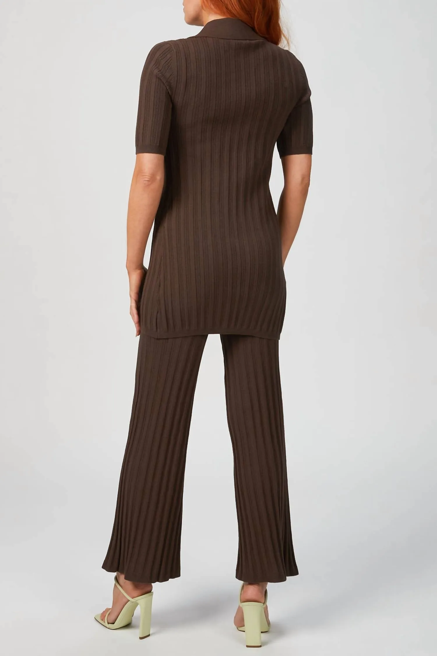 Xiomara Knit Pant In Espresso