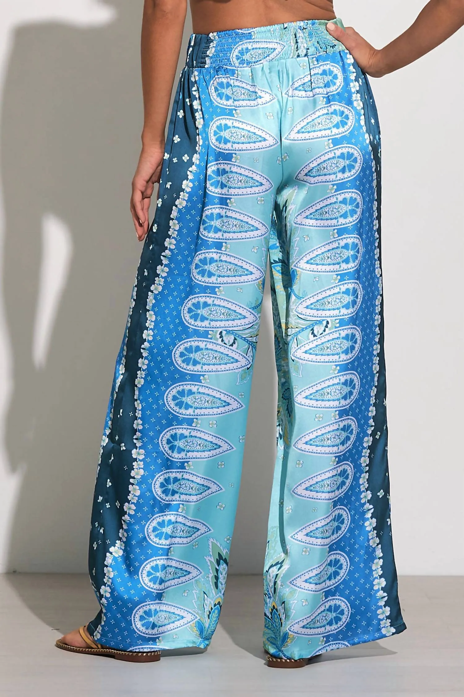 Zade Pant In Abstract Print